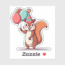 Search for squirrel cartoon stickers Happy
