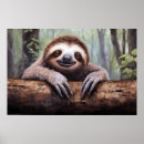 Search for sloth hang in there posters Cute