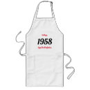 Search for aged to perfection aprons Birthday