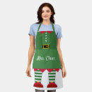 Search for mr and mrs claus aprons Costume