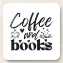 Search for book lover coasters Love to read