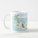 Search for castaway mugs Island