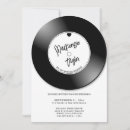 Search for vinyl records wedding stationery Couple