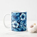 Search for hawaiian patterns mugs Hibiscus