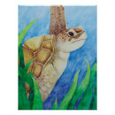 Search for sea turtle posters Blue
