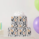 Search for cute cats wrapping paper Orange