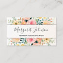 Search for bouquet business cards Floral logo
