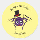 Search for cartoon spider stickers Insect