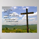 Search for christian cross posters Bible verse