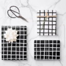 Search for grid wrapping paper Trendy