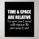 Search for space and time posters Humour