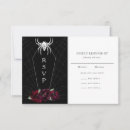 Search for spider rsvp cards Hallowedding