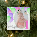 Search for babys first birthday christmas tree decorations Baby girl