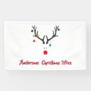 Search for christmas reindeer banners Xmas