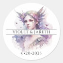 Search for fairy wedding stickers Enchanted