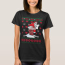 Search for ugly christmas sweater womens tshirts Santa