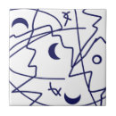 Search for blue circle tiles Abstract