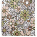 Search for floral shower curtains Retro