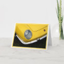 Search for yellow car cards Vintage