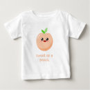 Search for peach baby shirts Fruit