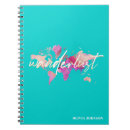Search for world map notebooks Pink