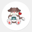 Search for dog bones stickers Puppies