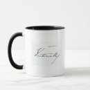 Search for handwriting and signature mugs Ink