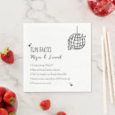Search for couple fun facts wedding napkins Simple affordable