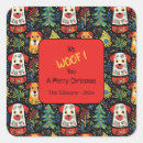 Search for christmas dog labels Whimsical