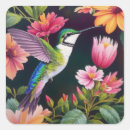 Search for green hummingbird stickers Flying