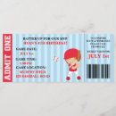 Search for baseball ticket invitations Kids