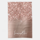 Search for rose gold tea towels Glitter