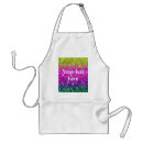 Search for purple glitter aprons Glitters