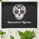 Search for sugar skull tea towels Spooky
