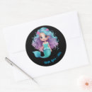 Search for black and white mermaid stickers Girl