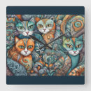 Search for whimsical cat art Decorative