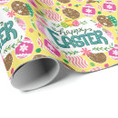 Search for happy easter wrapping paper Easter egg pattern