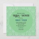 Search for art bridal shower invitations Mid century modern