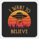 Search for vintage ufo stickers Alien