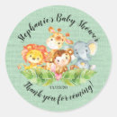 Search for yellow giraffe stickers Baby shower