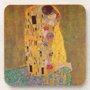 Search for gustav klimt coasters Kiss