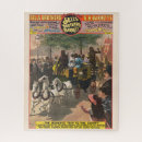 Search for vintage circus puzzles Lithograph