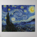 Search for famous impressionist paintings posters Starry night