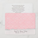 Search for old paper wedding invitations Pink