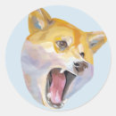 Search for japanese dog stickers Shiba inu