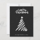 Search for formal christmas cards Black and white