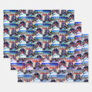 Search for ice hockey wrapping paper Blue