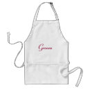 Search for wedding couple aprons Cute