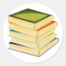 Search for stacks of books stickers School