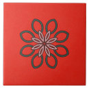 Search for teal flowers tiles Red